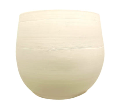 Macetero De Cerámica Peracort Blanco 42x39cm_1