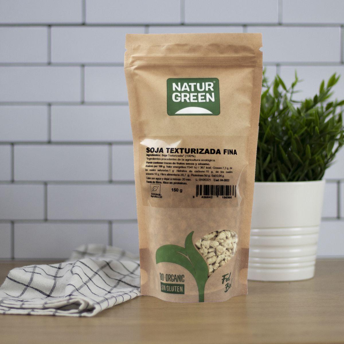 Soja Texturizada Fina Naturgreen 150 g