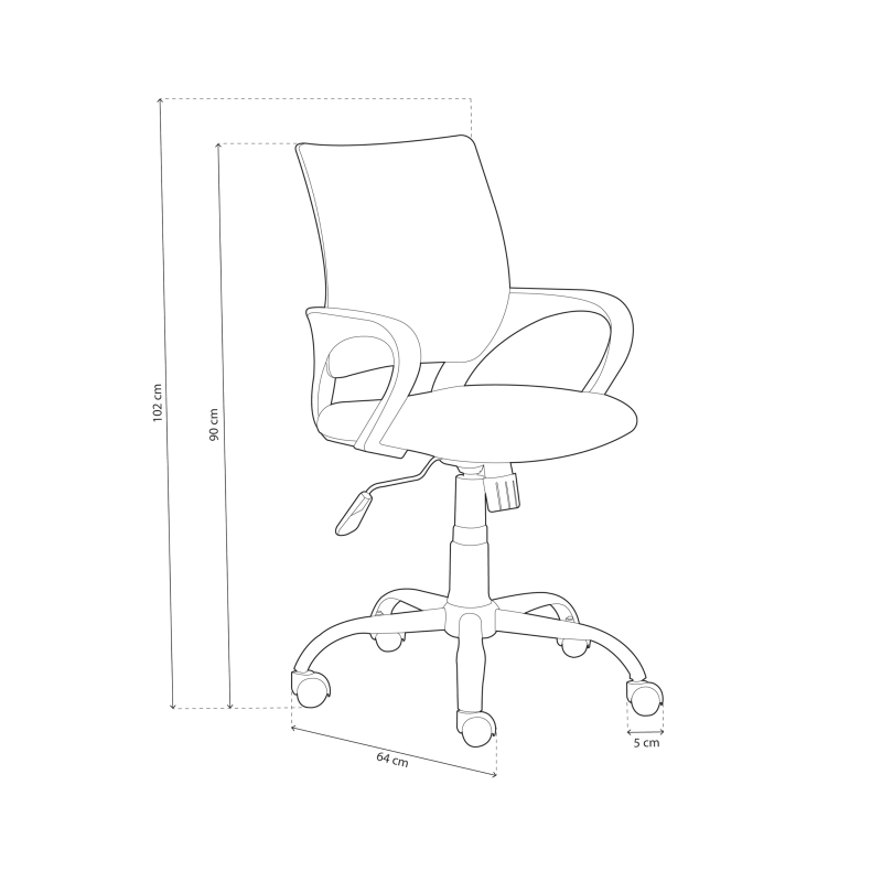Silla De Oficina Logic_4