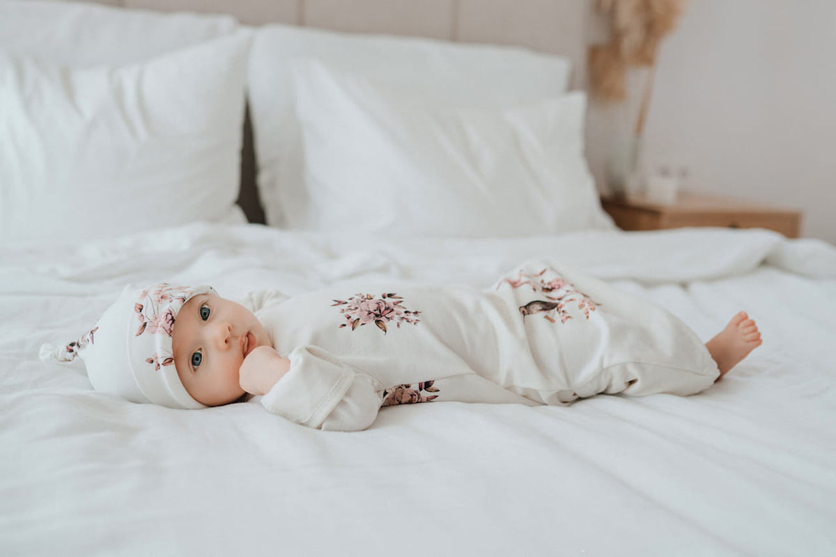 Primera Puesta Bebé Canguro 0-2m Jersey Algodón Bloom_4