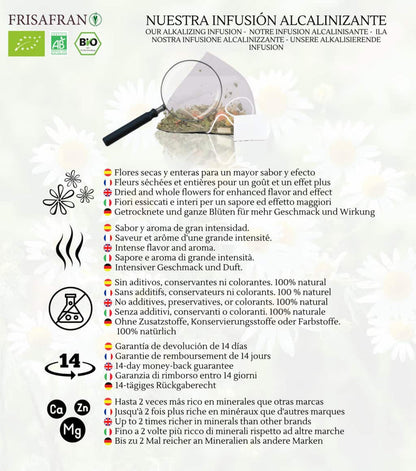 Infusión Bienestar Alcalino Pirámides Ecológica | Frisafran 15 Uds_4