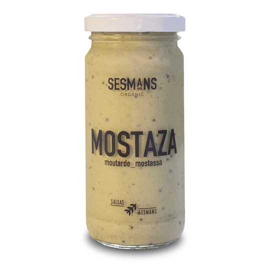Molho de Mostarda Biológico Sesmans 240ml