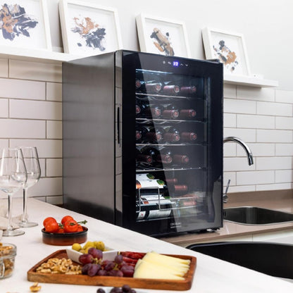 Cecotec Vinoteca Bolero Grandsommelier 2050 Black Compressor_1