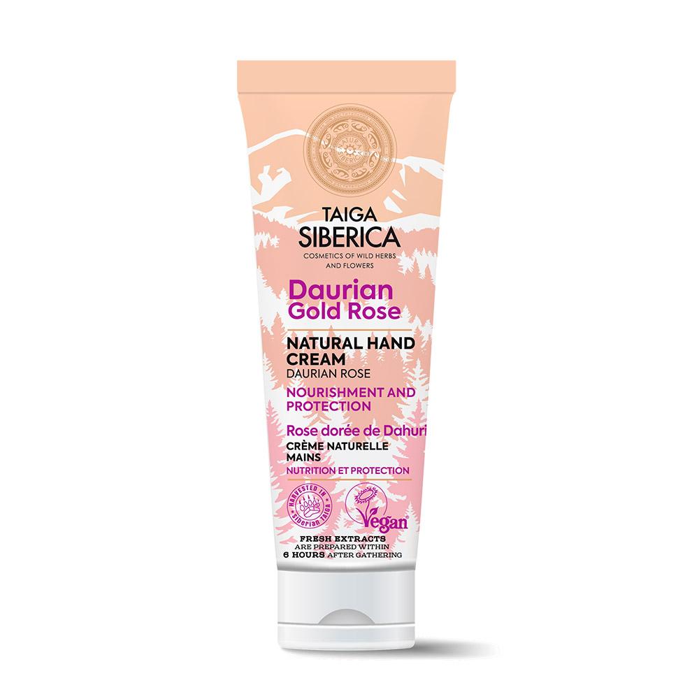 Taiga Natura Siberica Creme Natural para Mãos Nutrição e Proteção 75 ml