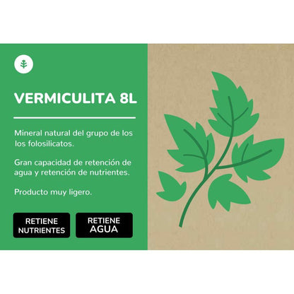 Vermiculite Planeta Huerto 8 Litros