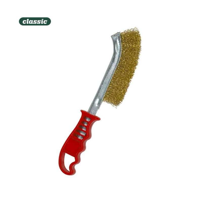 Cepillo Cabo Plastico Acero Bronce F116a Mota_0
