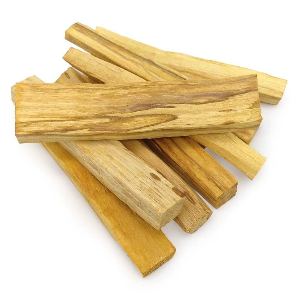 Palo Santo Limpieza Energética - Incienso Natural - Madera Sagrada De Perú - 10 Cm - Aleja Malas Energías 8 Ud._0