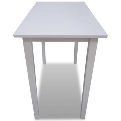 Mesa Alta De Madera Blanca_1