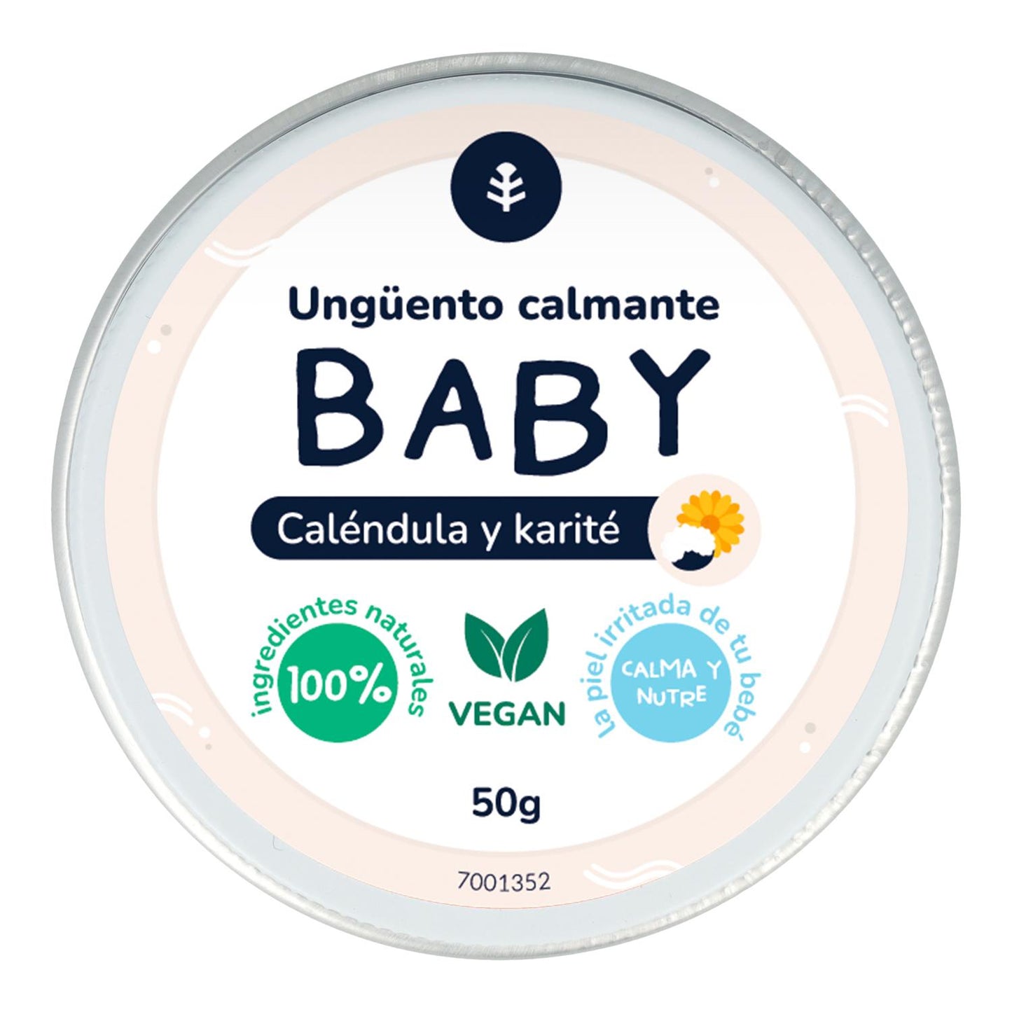 Planeta Huerto Bálsamo Calmante Infantil de Calêndula 50g