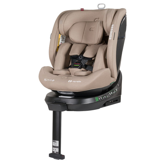 Carrello Octopus Silla De Auto Isofix 40 Do 105 Cm I-size Sandstone Beige_0