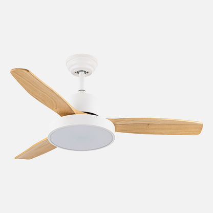 Ventilador Dc Kavala 48w Blanco 3aspas Haya 112d 6velocidades 4078lm 3000-4000-6000k Remoto+memoria+temporizador_1
