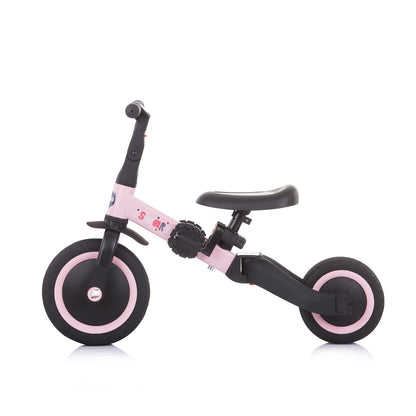 Triciclo Convertible En Bicicleta Con Pedales Smarty Pink_4