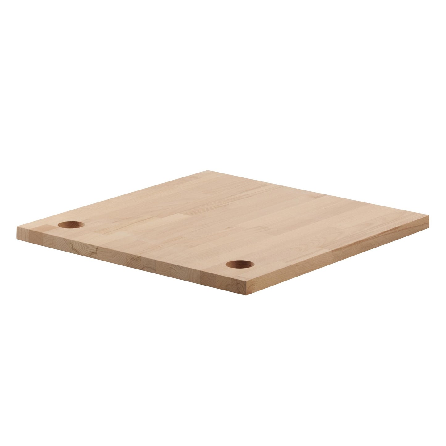 1 superfície de trabalho em faia S 650 x 650 x 30 mm Wolfcraft 6043000