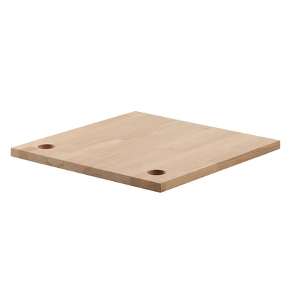1 superfície de trabalho em faia S 650 x 650 x 30 mm Wolfcraft 6043000