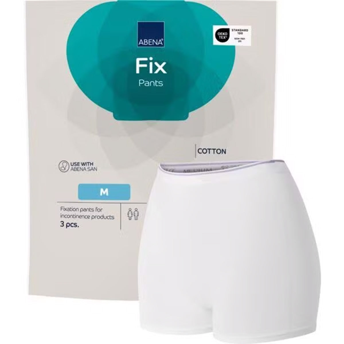 Fix Pants Cotton incontinencia Abena Talla M 3 uds