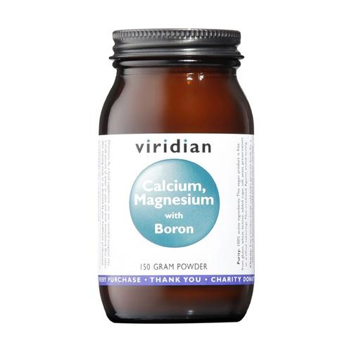Pó de Cálcio, Magnésio, Boro e Vitamina C Viridian 150g