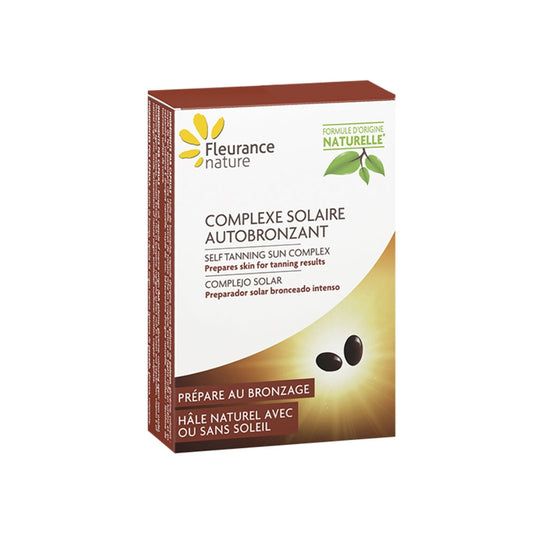 Complejo Solar Autobronceador Fleurance Nature 30 Cápsulas_0