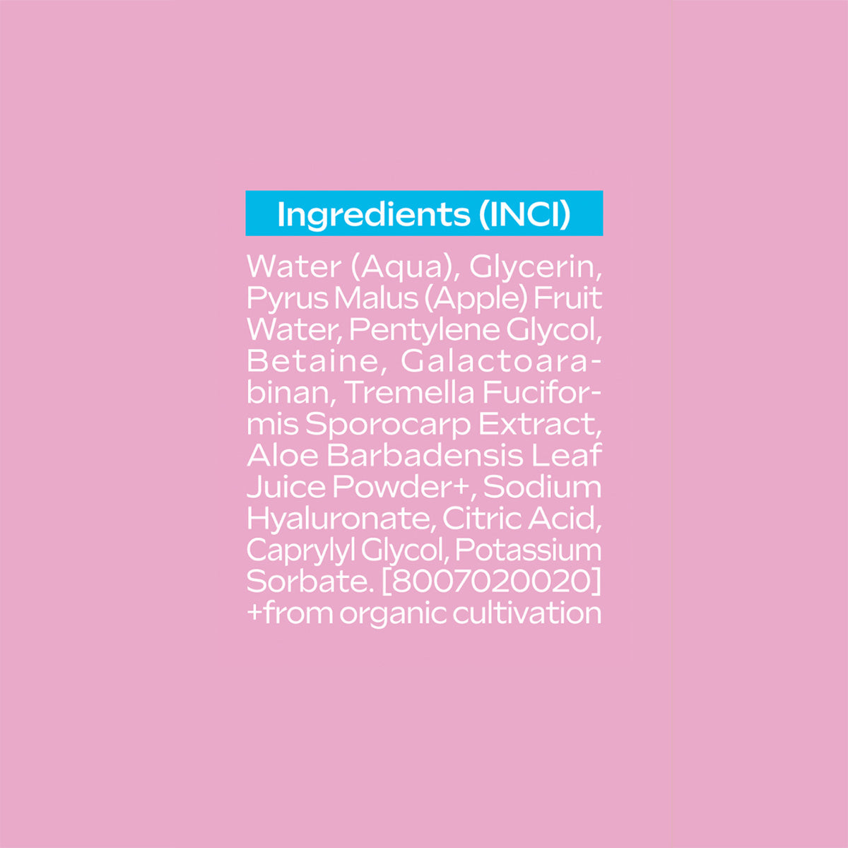 Gotas de reforço do soro hidratante com ácido hialurónico 30 ml