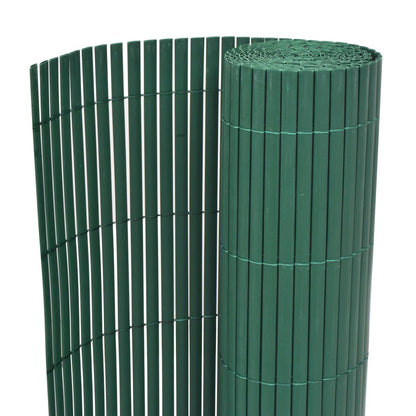 Valla De Jardín De Doble Cara Pvc Verde 90x500 Cm / Vetonek_4