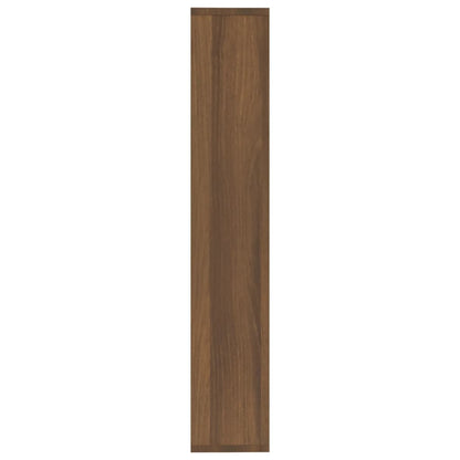 Estantería De Pared Madera Ingeniería Marrón Roble 36x16x90 Cm / Vetonek_0