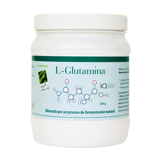 100% Natural L-Glutamina 504g