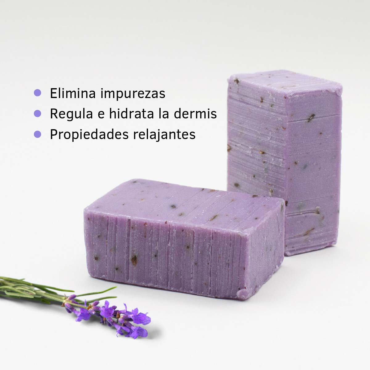 Jabón Natural Lavanda Labnatur 100 g | Hidrata y Suaviza | Piel Sensible | Vegano_1