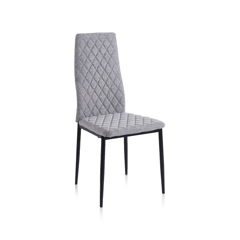 Pack 4 Sillas De Comedor Crossly Tejido, Gris, 44 X 98 X 43_2
