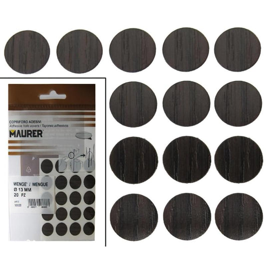 Tapatornillos Adhesivos Wengue (blister 20 Unidades)_0