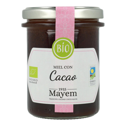 Mel biológico Mayem com cacau 275 g
