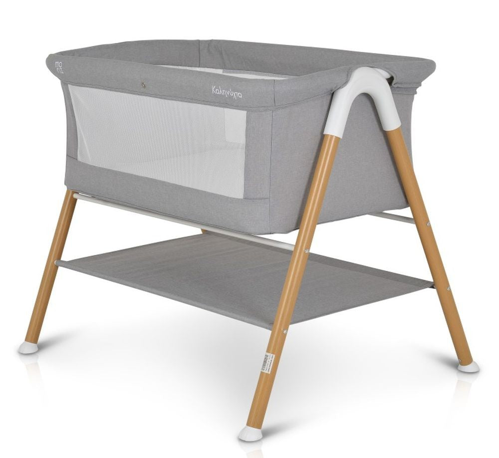 Minicuna Kalinihta Con Mosquitera Grey Wood_1