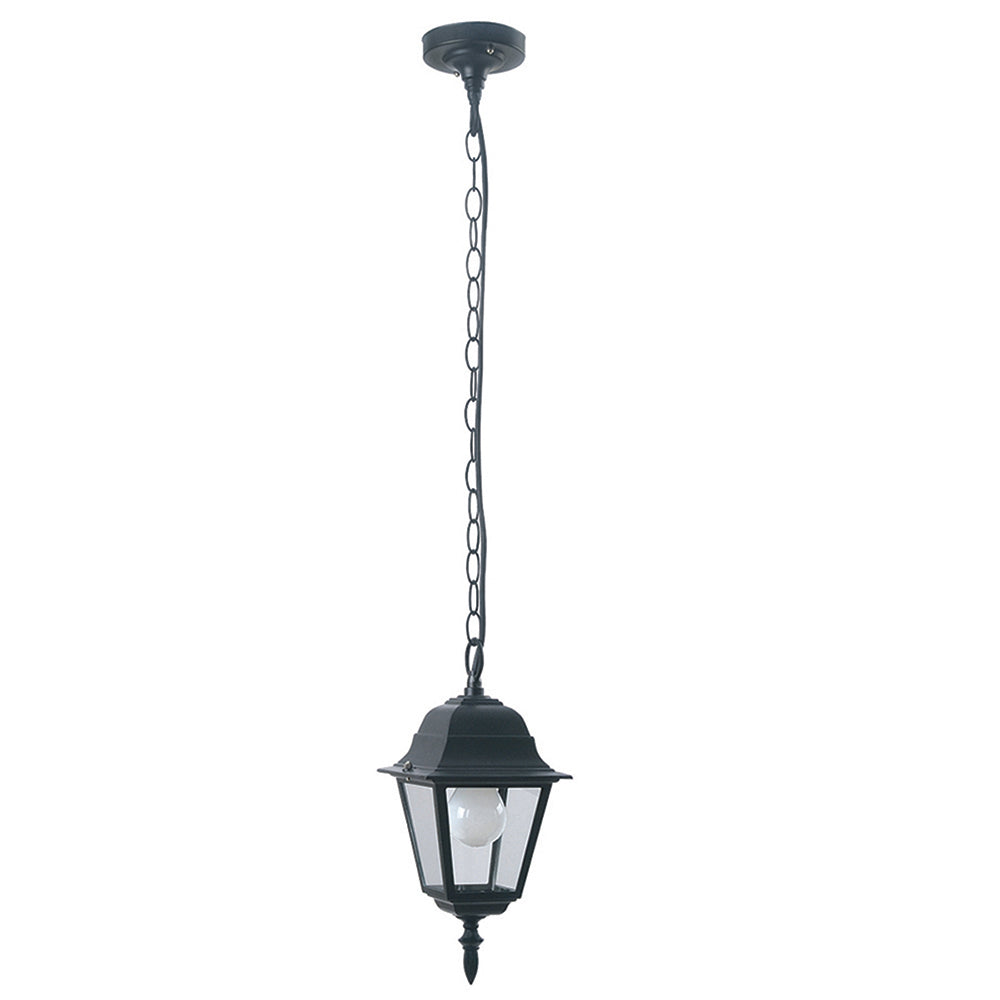 Farola Colgante Colorado Negro Luxform_0