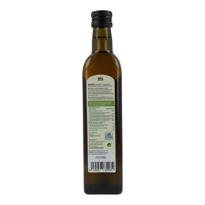Óleo de Linhaça Biológico Prensado a Frio Sol Natural 500 ml