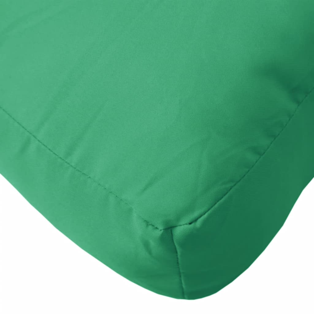 Vidaxl Cojines Para Palets 2 Unidades Tela Verde_5