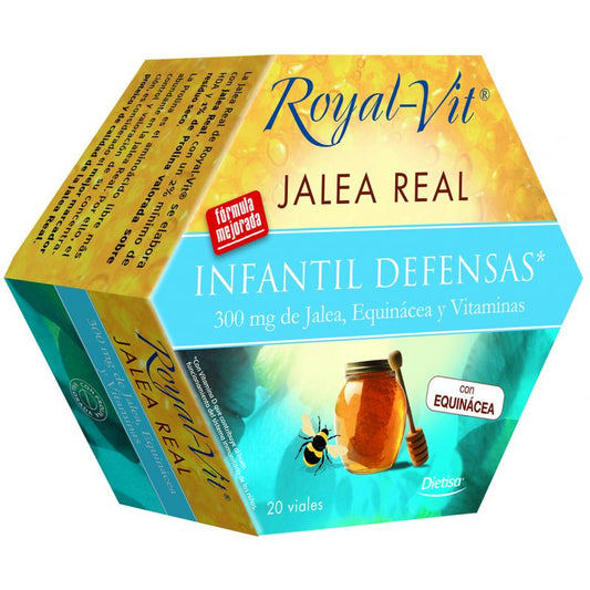 Royal Vit Children's Defenses 20 frascos Dietisa