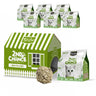 Pack de 6 Kit Cat Arena Eco 2ª Chance - Chá Verde 2,5 Kg Folhas de Chá Verde, Ervilha e Mandioca