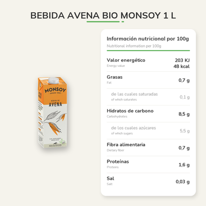 Información nutricional