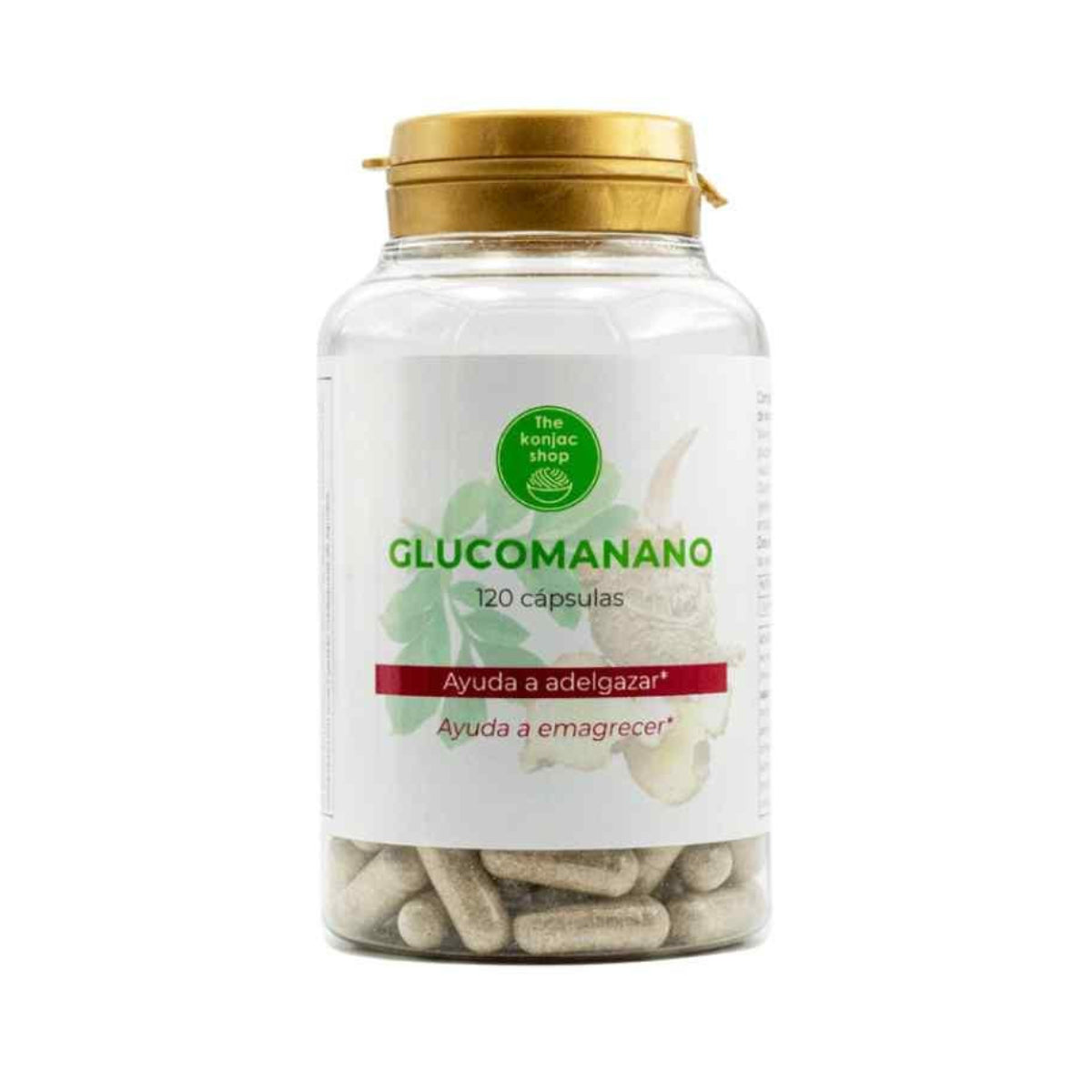 Cápsulas de Glucomanano Emagrecedor Konjac Shop 78g