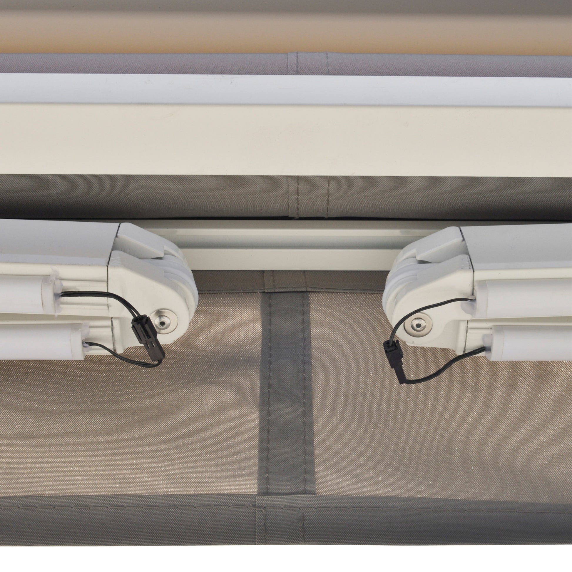 Outsunny Toldo Retráctil Con Mando A Distancia Manivela Luces Led Exterior_3