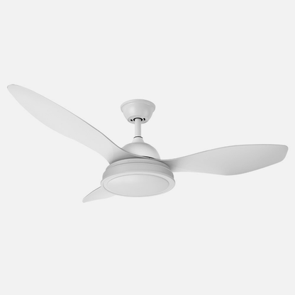 Ventilador 48w Dc Datoo Blanco 3 Aspas Blancas 6 Vel. 33/48x122x122cm 3 Colores C/remoto,memoria Y Temporizador 4080lm_2