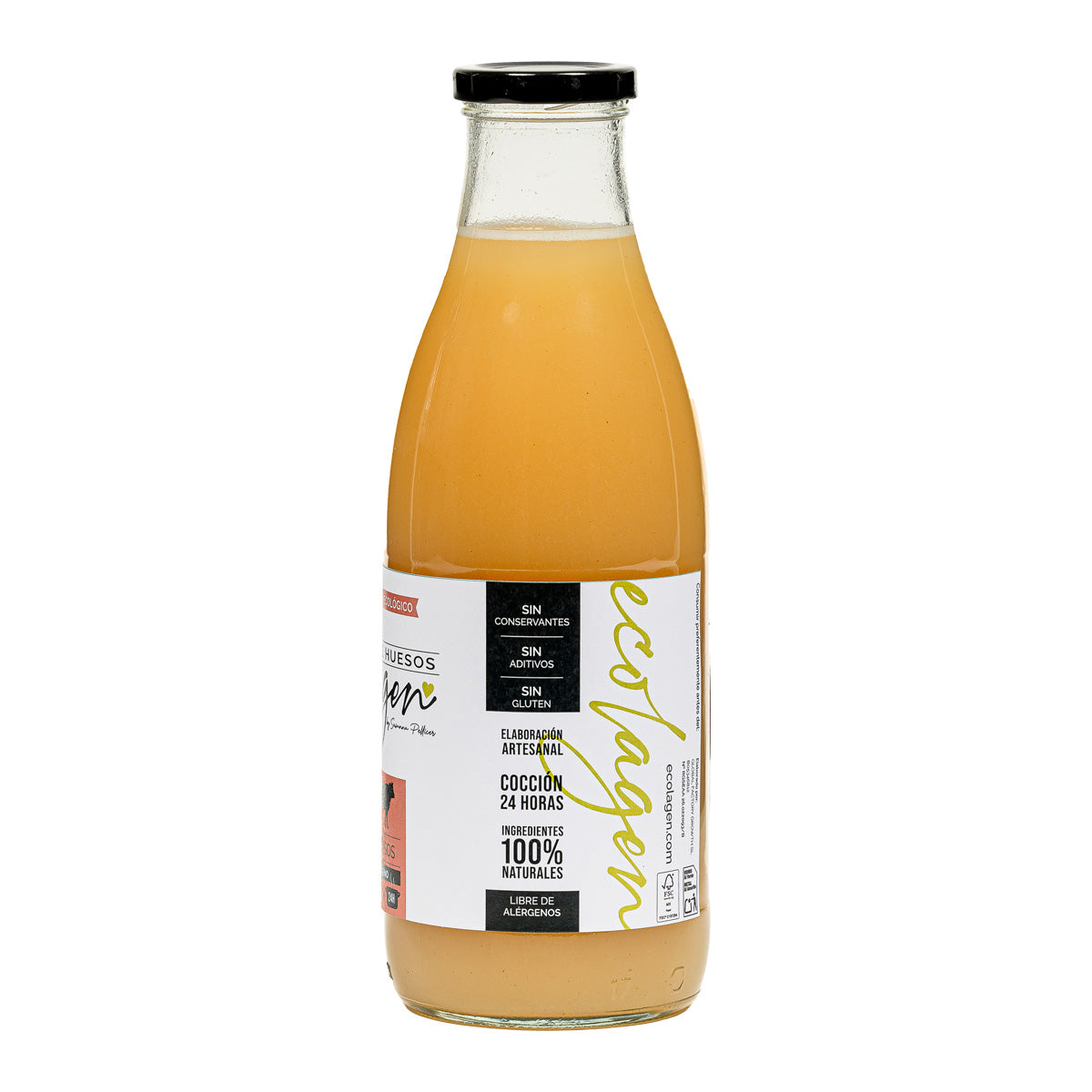 Caldo de Ossos Biológico "Only Bones" Frango e Carne Ecolagen 1L