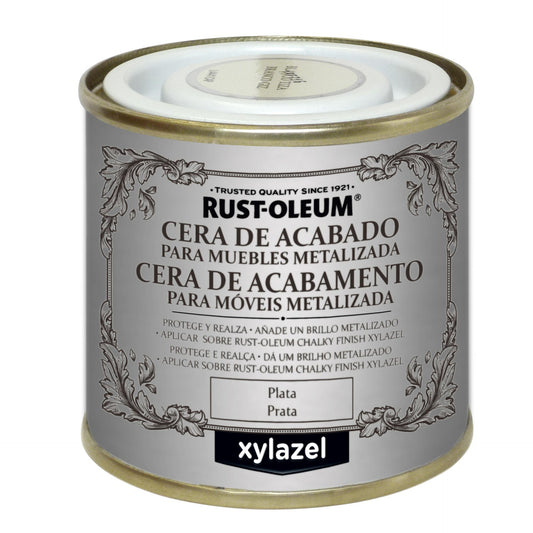 Cera de acabamento para móveis Xylazel Silver 125 ml
