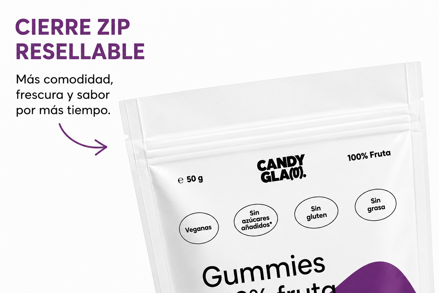 Gummies 100% Fruta Pack De 14 Frutos Del Bosque – Snack Saludable Vegano Sin Azúcares Añadidos_3
