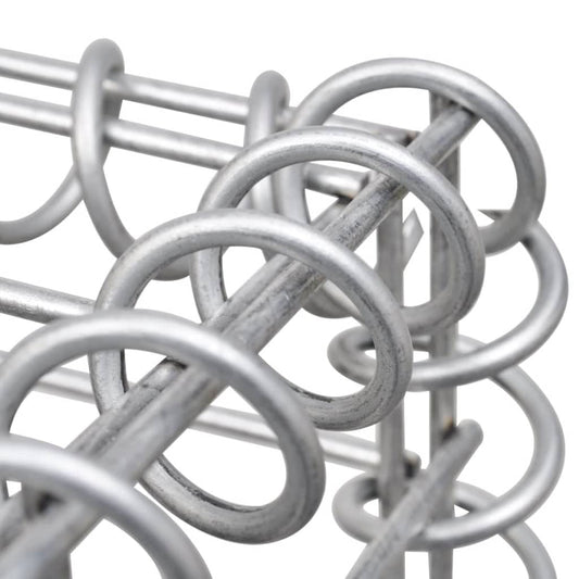 Muro De Gaviones Con Cubierta Acero Galvanizado 600x50x200 Cm / Vetonek_0