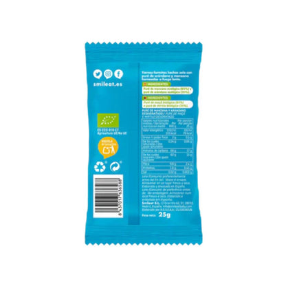 EMBALAGEM 3x Snack Biológico de Mirtilo e Maçã 25g, Triboo
