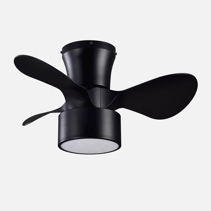 Ventilador Dc 24w Kos Negro 3 Aspas 60d 6 Vel. 2390lm 3000-4500-6000k C/remoto, Memoria Y Temporizador_1