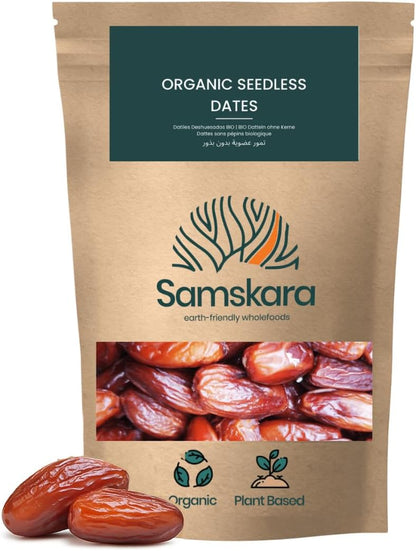 Dátiles Deglet Nour Sin Hueso Bio - 2kg | Dátiles Ecológicos Naturales, Endulzante Vegano Sin Azúcares Refinados_0