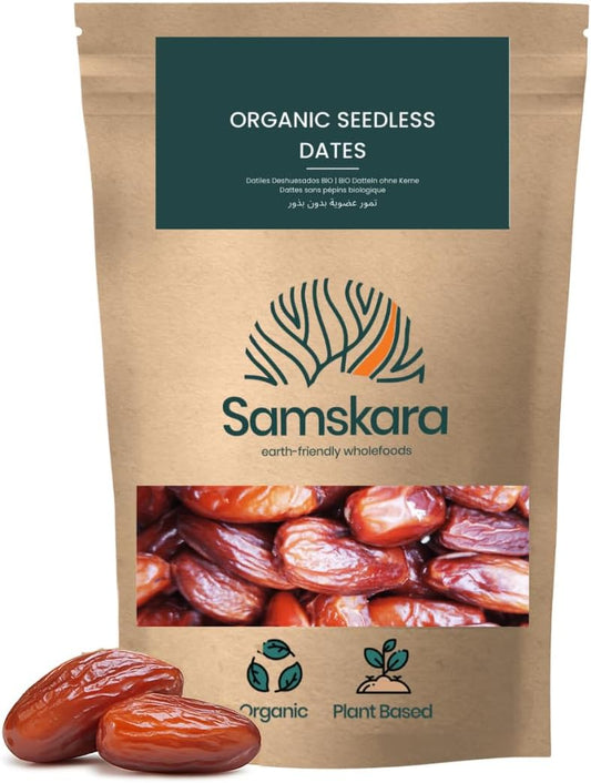 Dátiles Deglet Nour Sin Hueso Bio - 2kg | Dátiles Ecológicos Naturales, Endulzante Vegano Sin Azúcares Refinados_0