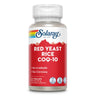 Arroz Vermelho Fermentado Plus Q10 Solaray 60 cápsulas