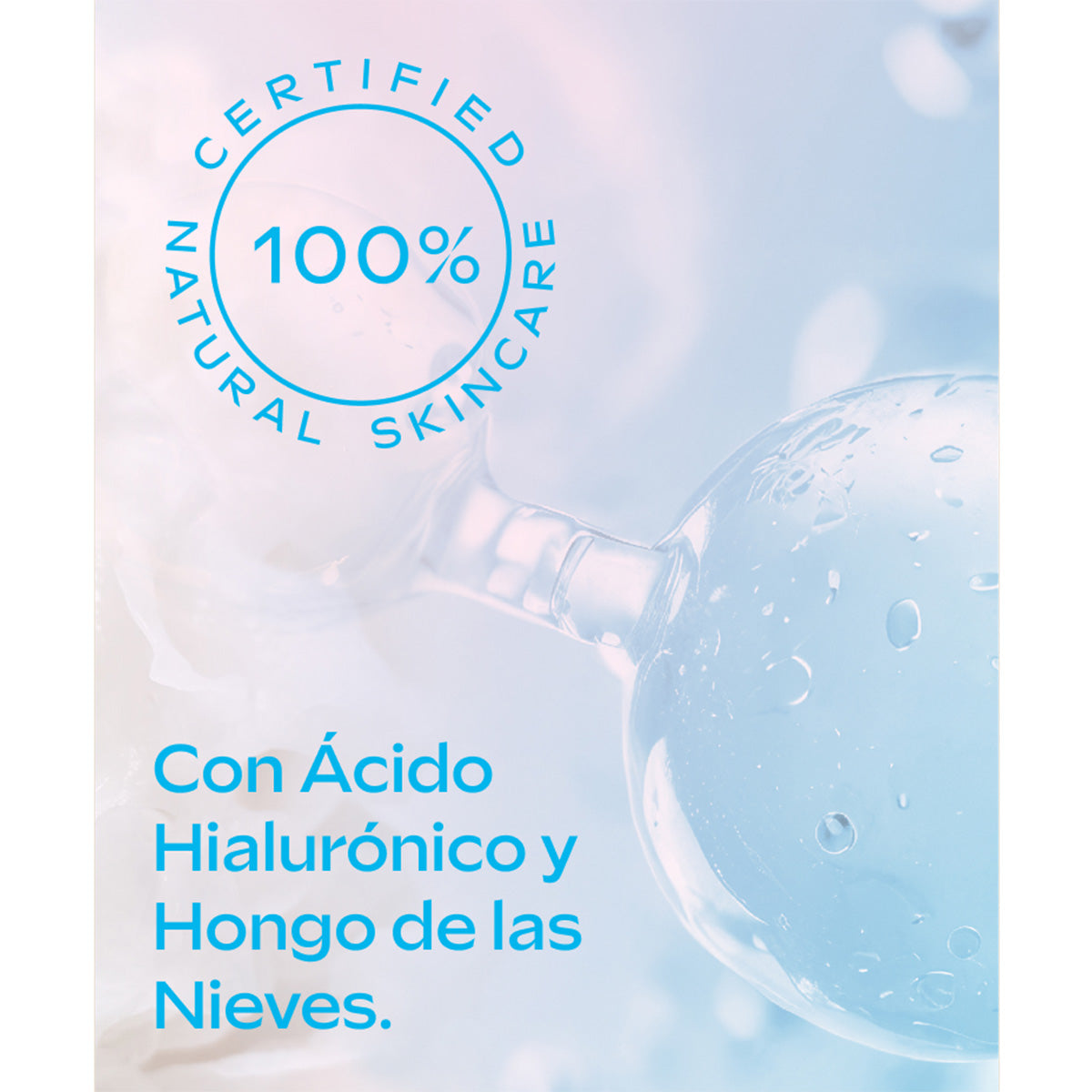 Gotas de reforço do soro hidratante com ácido hialurónico 30 ml