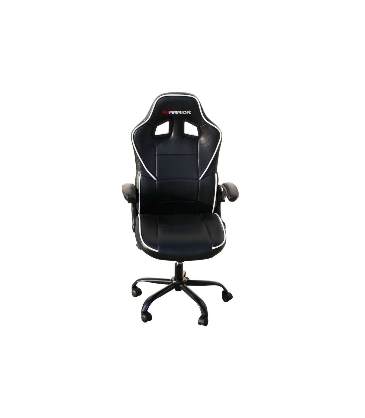 Sillon De Estudio Gamer Warrior Regulable En Altura Negro 115-125 Cm(alto)70 Cm(ancho)70 Cm(fondo)._3